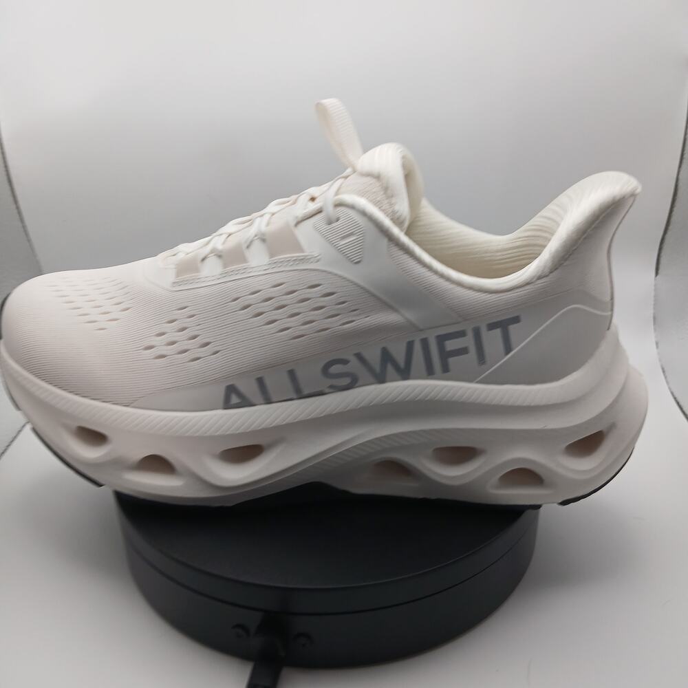 ALLSWIFIT Womens White Mesh Sneakers Size 8.5 AWUMRS2506 New in Box